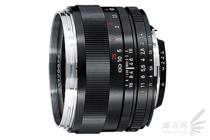 蔡司planar t* 50mm f1.4 zf.2镜头