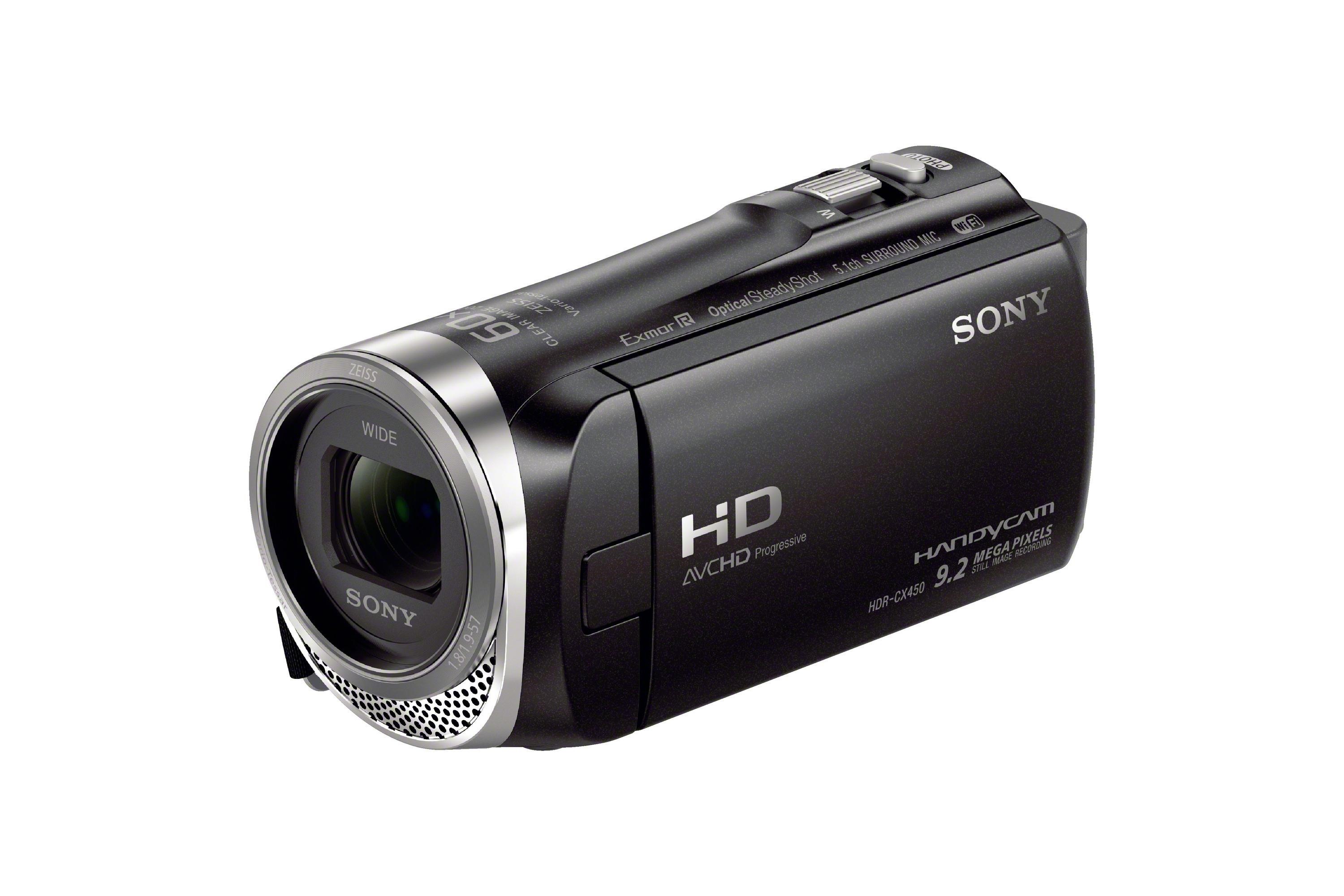 索尼发布hdr-pj675以及hdr-cx450高清摄像机