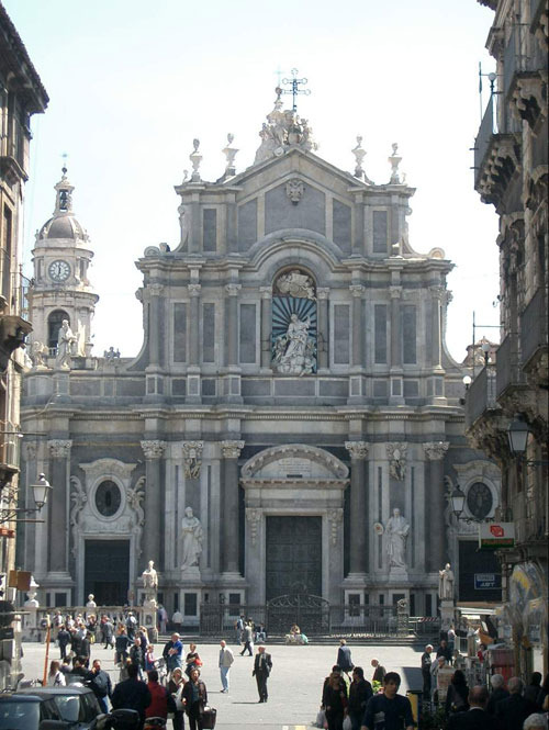 美丽传说的源泉 浪漫的意大利西西里岛