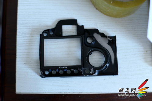 相机深度DIY:唐城喷漆版40D方法揭秘