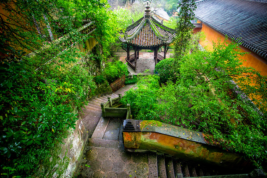 乐游在台州 寻访天台山烟雨朦胧国清寺