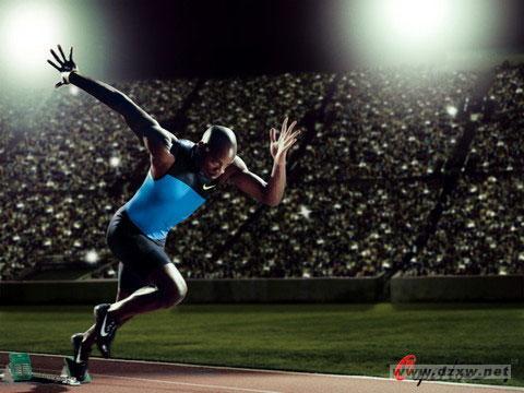 短跑全程时间取决于运动员起跑效果