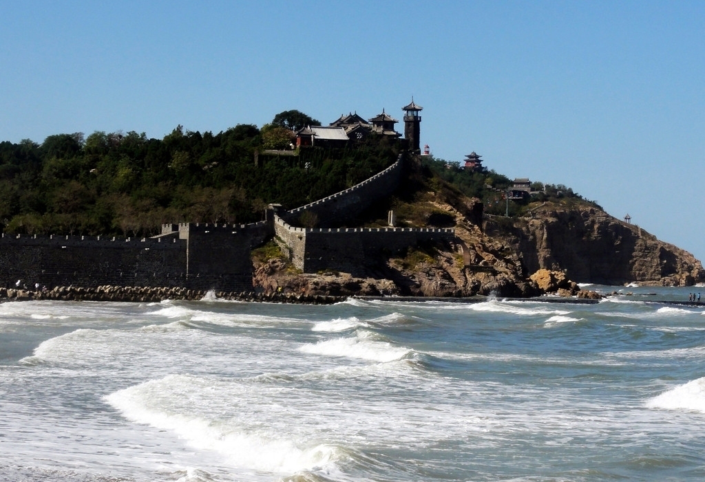 按图索骥到了蓬莱阁景区