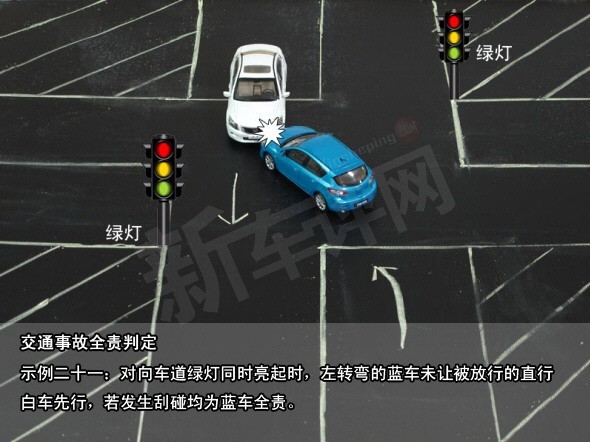 交通事故责任认定实例详细图解