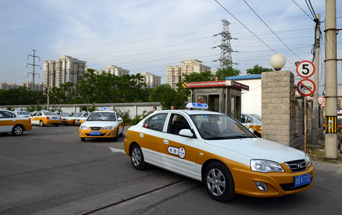北京郊区出租车图片