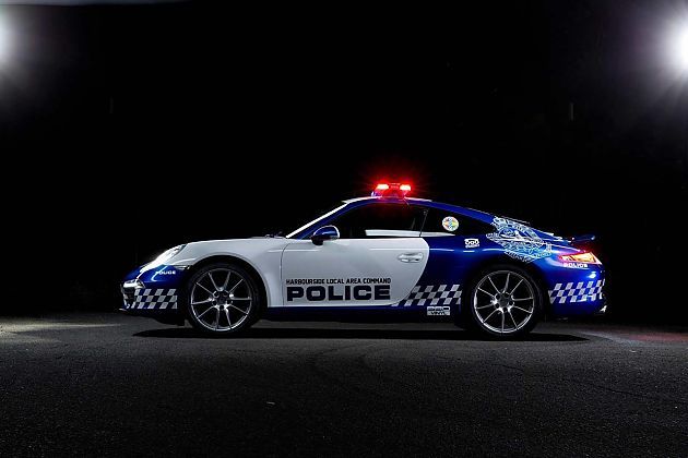 落户新南威尔士州 保时捷911 carrera警车
