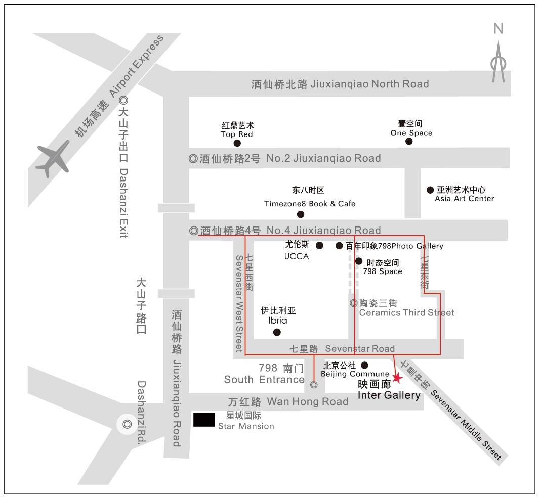 北京751艺术区地图图片